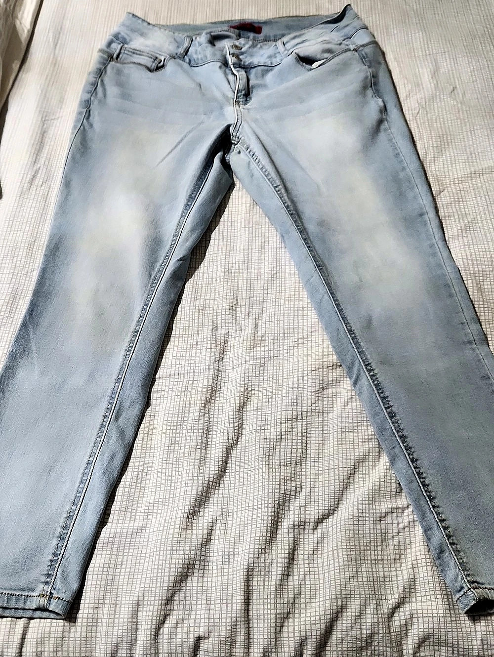 Wax Jeans Wax Jean Skinny Jeans Blue Waist 18